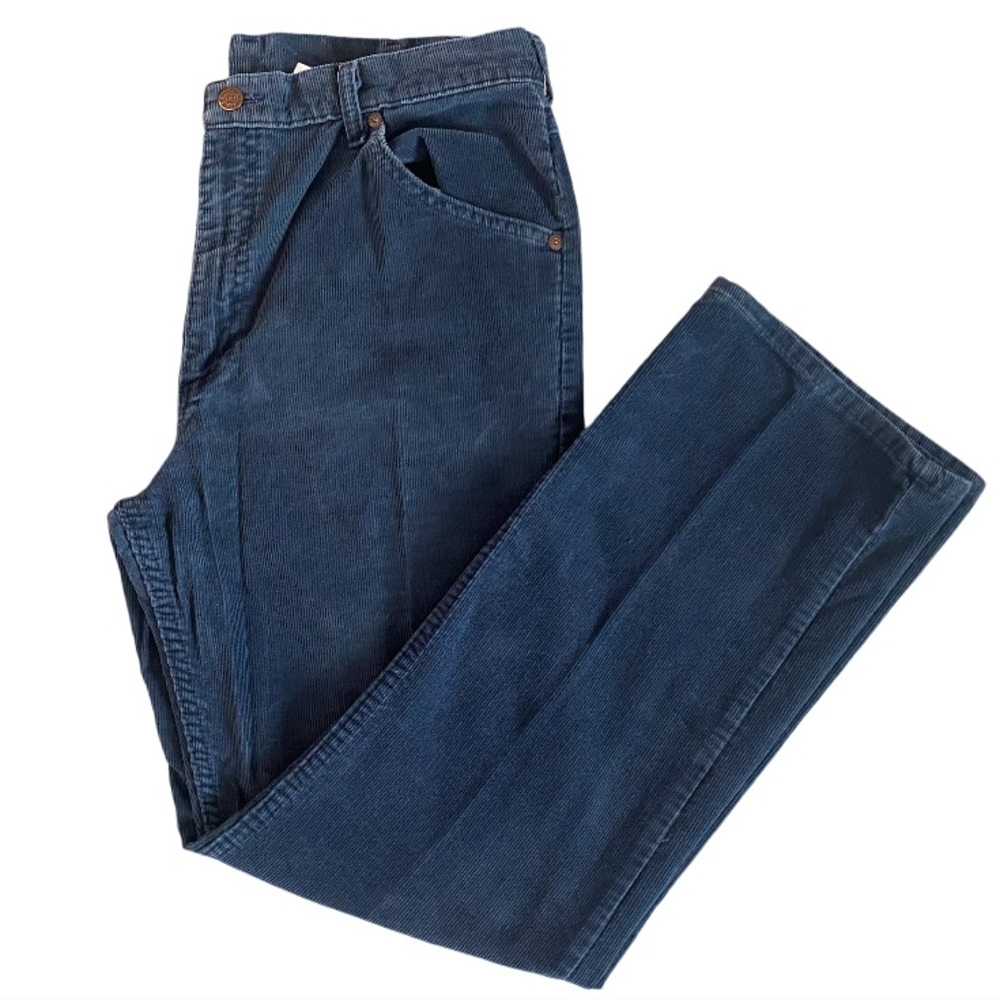 Roebucks Vintage Men’s Dark Gray Corduroy Pants Size 34x31